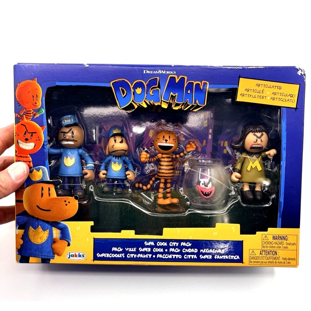 Dog Man Figure Multipack Wave 3
